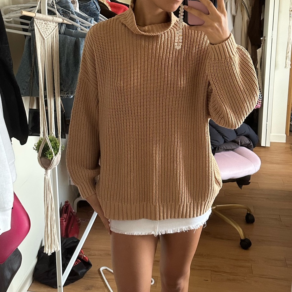 Knitted sweater top